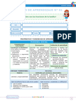 Sesiones de Aprendizaje - Semana 1 - UD III - Editora Quipus Perú