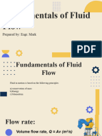 Fundamentals of Fluid Flow