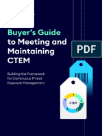 Buyer Guide To Meeting and Maintaining CTEM