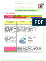 Actividad Miércoles 5 de Abril Religión