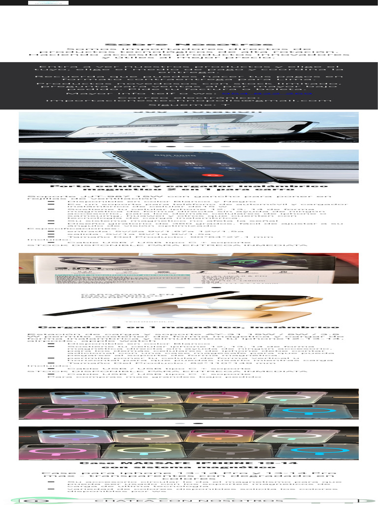 Importaciones Technopolis | PDF | Yo telefono | USB