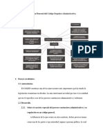 Informe Técnico Sobre El Sistema Procesal Del Código Orgánico Administrativo