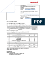 Price Offer-Building 3 (SHED-7&8)