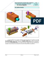 Butee Reglable Schema Cinematique Plan