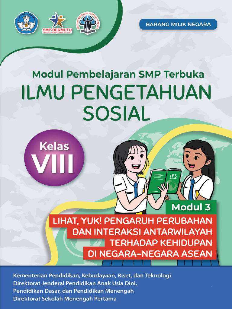 Poster Pendidikan IPS Kelas 8 ASEAN | PDF