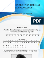 Mga Nasyonalista Sa Timog at Kanlurang Asya