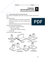 6.fondasi Beton Bertulang