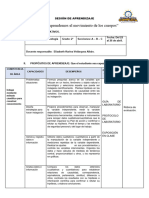 SESIÓN DE APRENDIZAJE 07