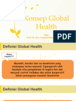 Konsep Global Health - TERBARU