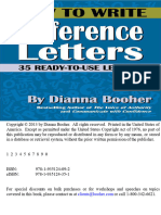 How To Write Reference Letters - 35 Ready-To-Use Letters and Emails - Dianna Booher