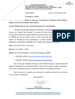 OfÃ - Cio Circular NÂº 79 - 2024 DiÃ¡logo Docente - FormaÃ Ã o em RecomposiÃ Ã o Das Aprendizagens