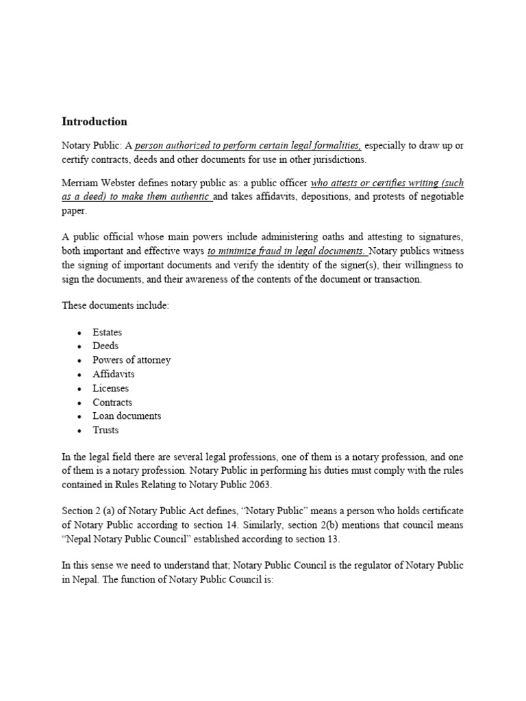 Anisha Code of Conduct of Notary Public PDF Notary Public Legal