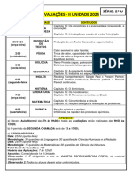 Reenvio - Roteiro - Ii Unidade 2024 - 2 Série U