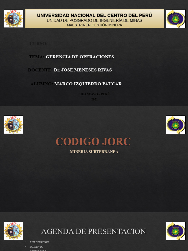 Código JORC en Minería Subterránea | PDF | Exploración de hidrocarburos ...