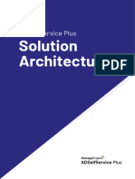 Adselfservice Plus Solution Architecture
