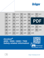 Alcotest 4000 5000 6000 7000 Safety Related Information Ifu Sp 9300219 Deen