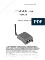 CX-WIFI-2NET Module User Manual