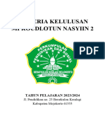 Kriteria Kelulusan Tahun 2023