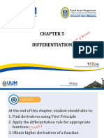 AP233 - Chapter 5 Differentiation - Student