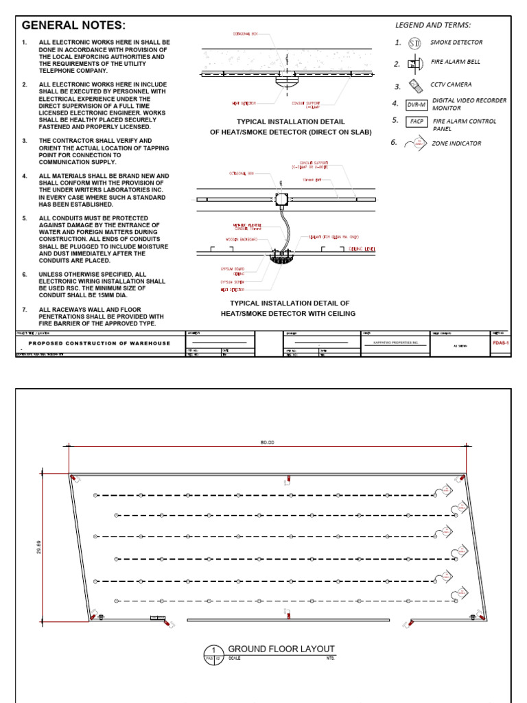 Fdas Plans Pdf Building Engineering Equipment
