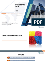 FINAL Bahan Sosialisasi Permendag Impor - BB PLASTIK & Plastik Hilir - Tim 3