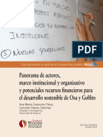 Panorama Organizativo y Financiero INOGO 2013 - 0