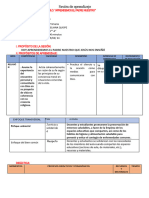 Sesión de Aprendizaje