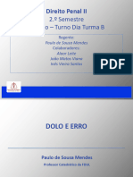 DP II Dolo e Erro 19.04.2024