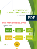 Constitución Política Del Estado