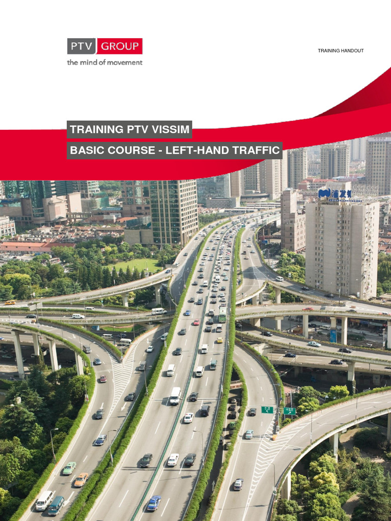 PTV Vissim Basic - Handout Left-Hand Traffic | PDF | Traffic | Parking