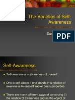 David Chalmers Presentation On Self Awareness and Trasparency