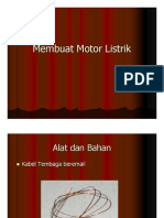 Membuat Motor Listrik