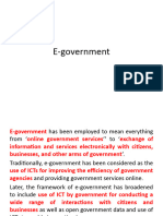 E Government