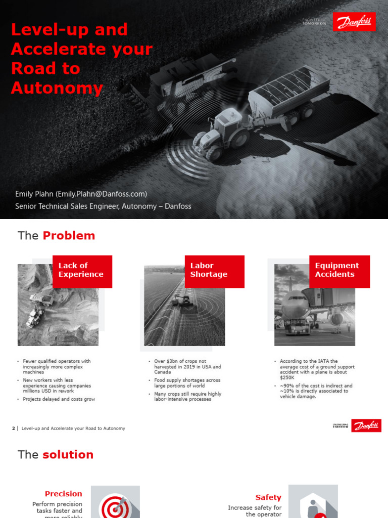 Danfoss XM100: Enhancing Autonomy | PDF | Lidar | Automation