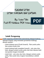 Kelainan Letak Sungsang & Lintang