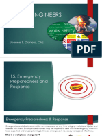 15 & 16. Emergency Preparedness & Health Practices