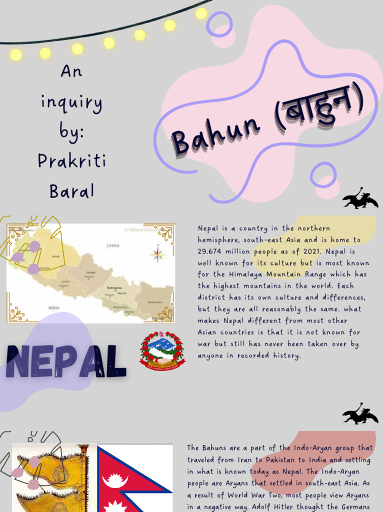 Overview of the Bahun Caste in Nepal | PDF | South Asia | Nepal