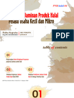 M.10 PNB - Halal-04 Mengurus Jaminan Produk Halal Pelaku Usaha Mikro Kecil