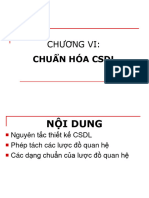 Chuan Hoa CSDL