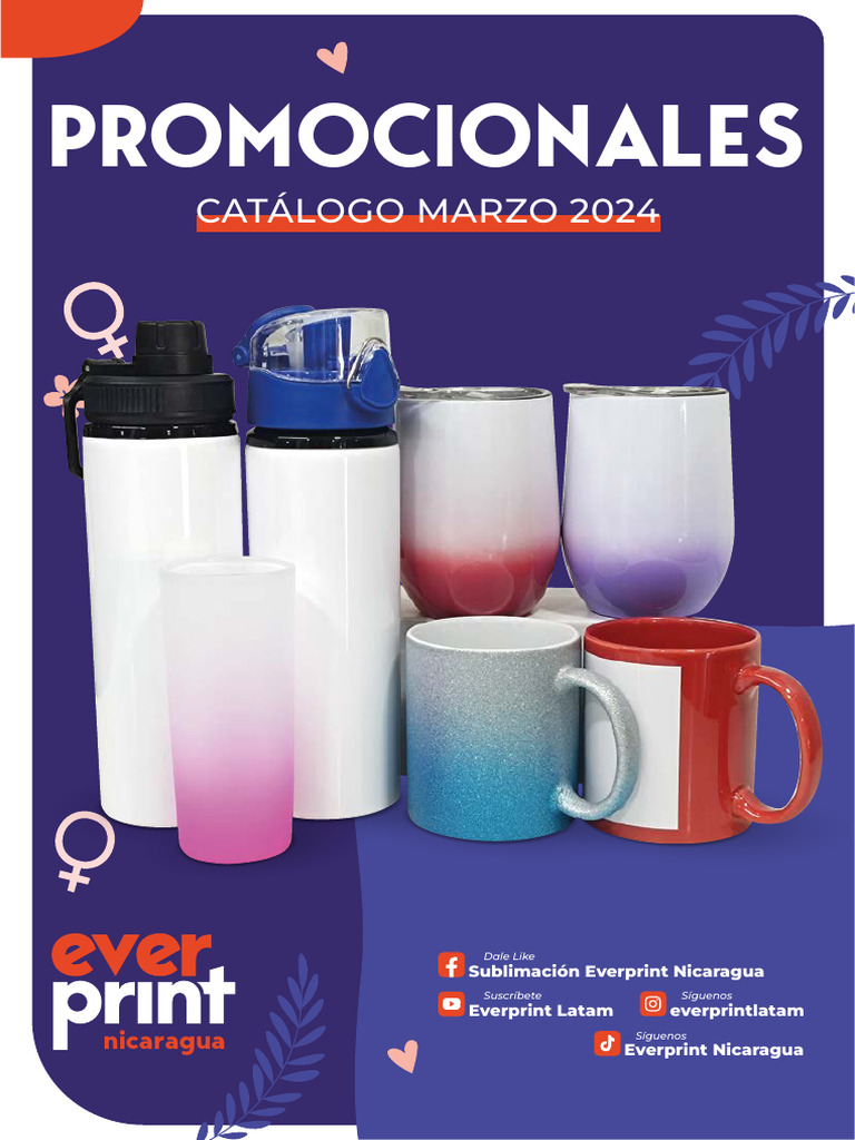 Catálogo Promocionales Everprint 2024 | PDF | Color | Rojo