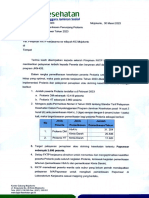 738 Surat Target Pemeriksaan Prolanis Dan Papsmear FKTP 2023