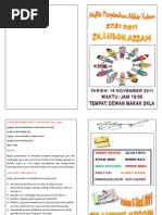 Teks Pengacara Majlis Jamuan an Tahun 6