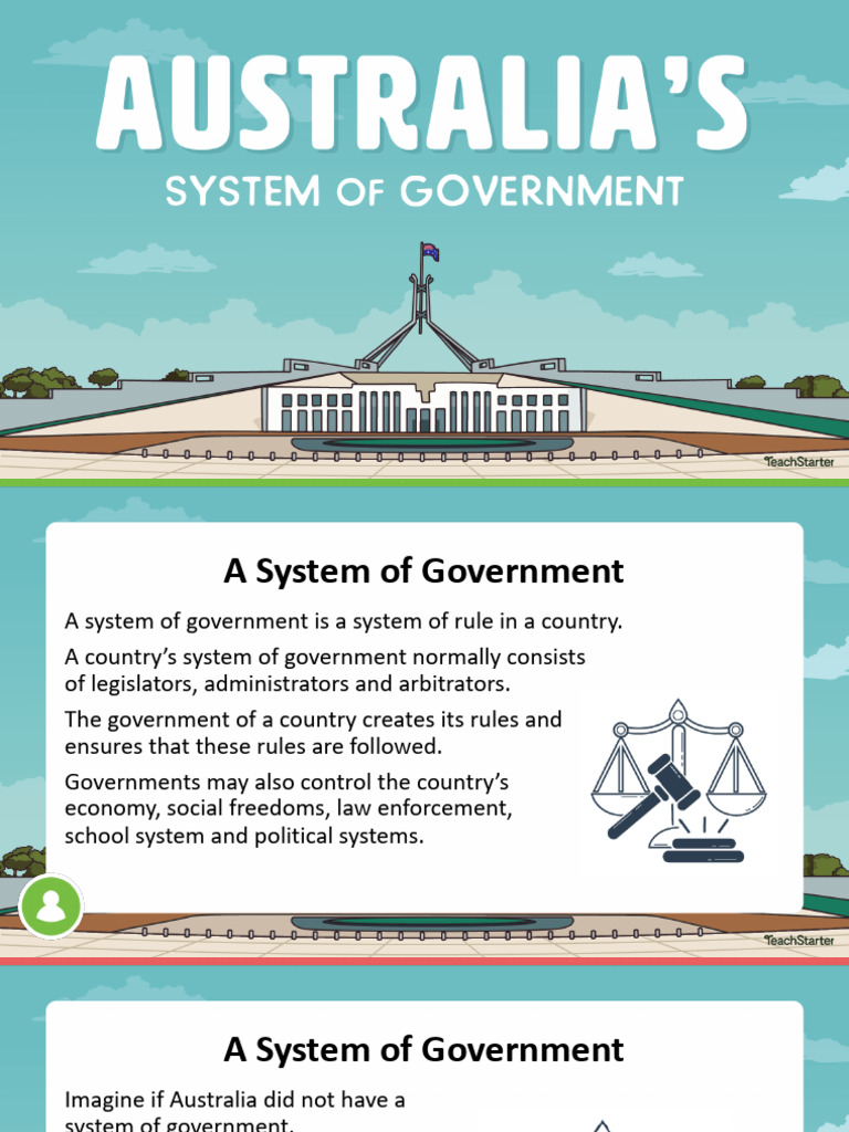 Australian System of Government | Download Free PDF | Westminster ...