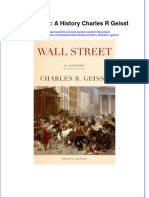 Free Download Wall Street A History Charles R Geisst Full Chapter PDF