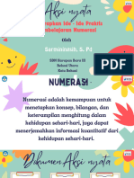 Aksi Nyata Menerapkan Ide - Ide Praktis Pembelajaran Numerasi