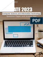 GATE 2023 Computer Science and Information Technology Que - 7E8MCAI