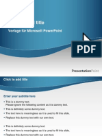 Click To Add Title: Vorlage Für Microsoft Powerpoint