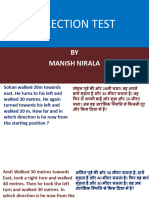 DIRECTION TEST For CSAT PDF