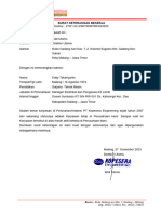 Surat Keterangan Bekerja AK3L PDF