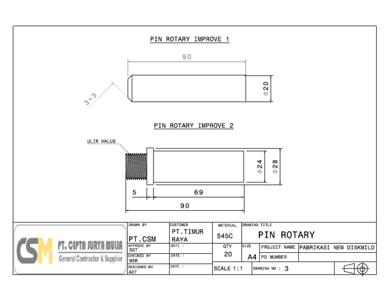 Pin Rotary | PDF